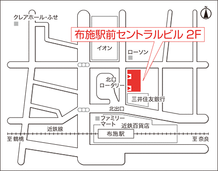 アートネイチャー 東大阪店 地図画像